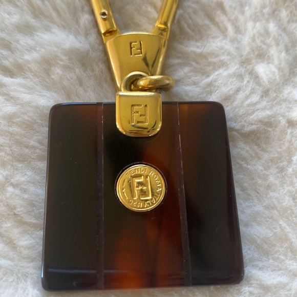 Fendi Tortoiseshell Keychain - Picture 2 of 7
